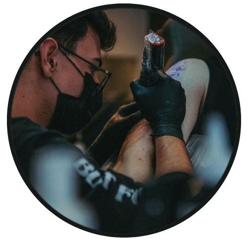 Foto do Lucas tatuador