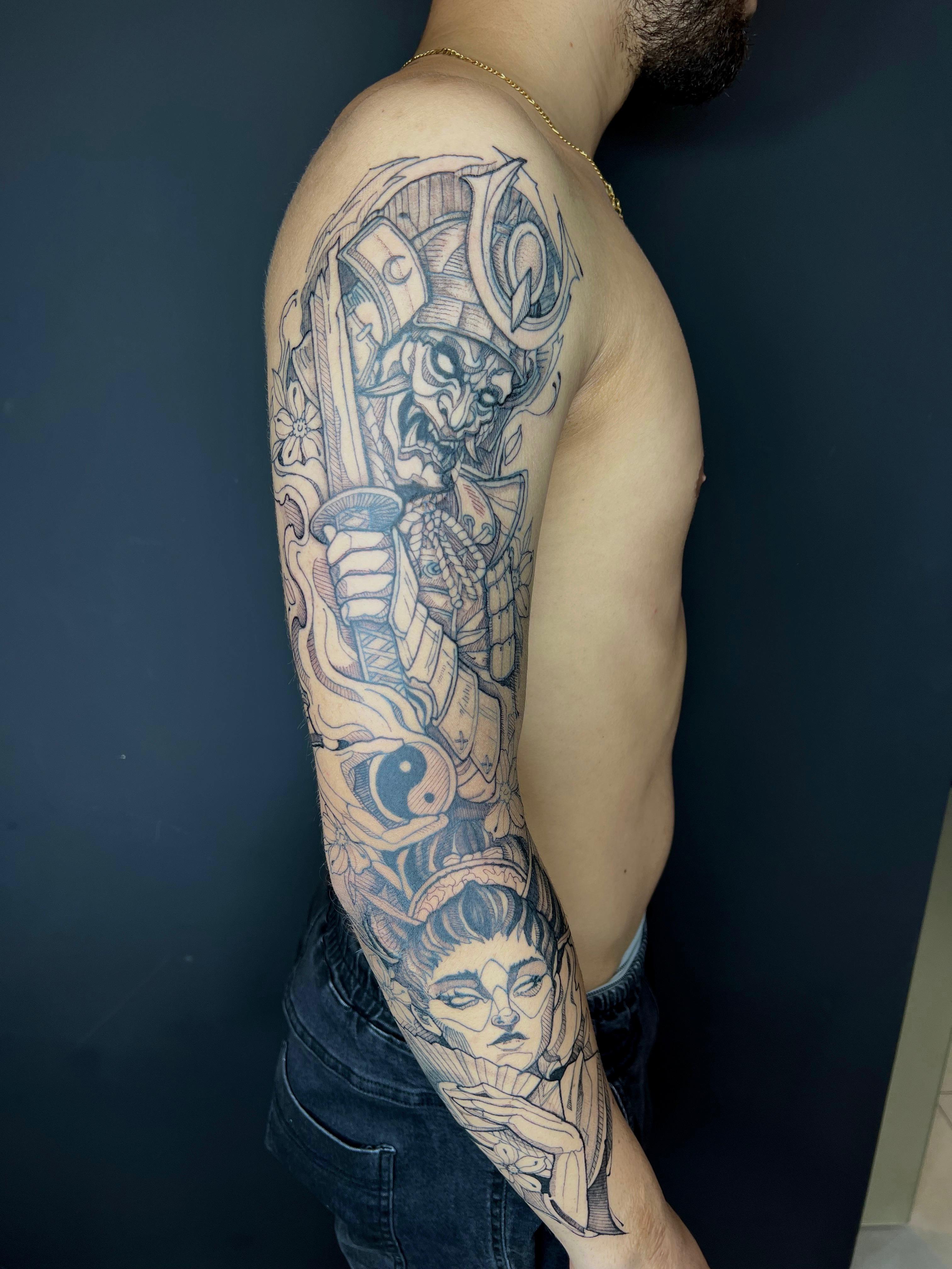 Foto da tatuagem antes